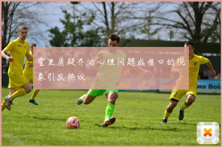 霍里质疑乔治心理问题成借口的现象引发热议